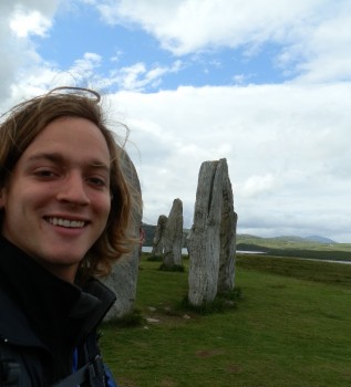 Neal McMillin exploring Scotland and England.