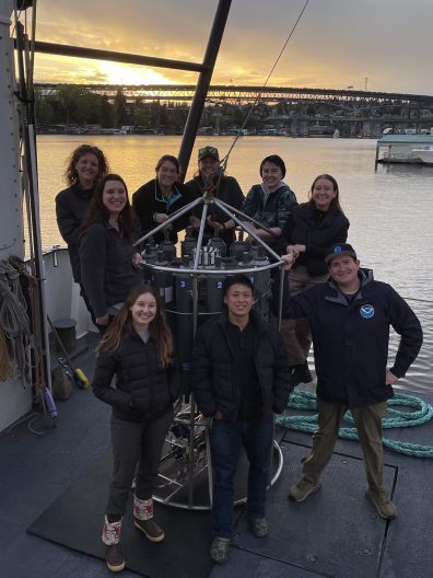 a group of people on a boat