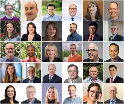 collage of those elected to the Washington state academy of sciences